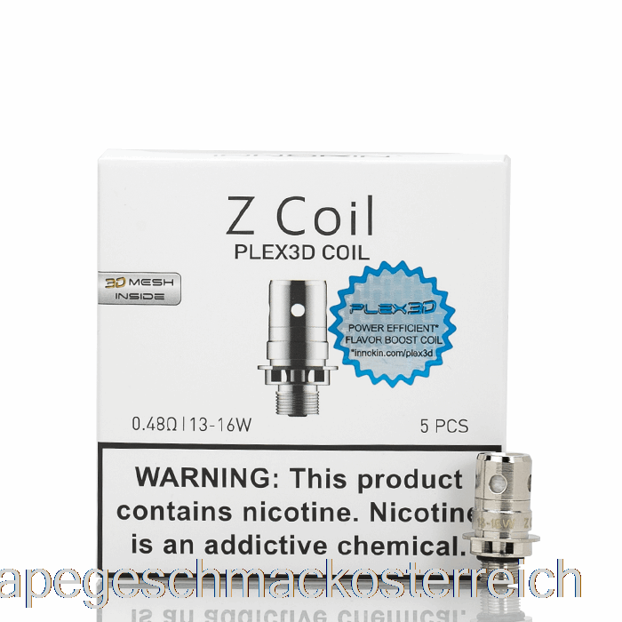Innokin Z Ersatzspulen 0,48 Ohm Zenith Spulen [plex3d] Vape Geschmack